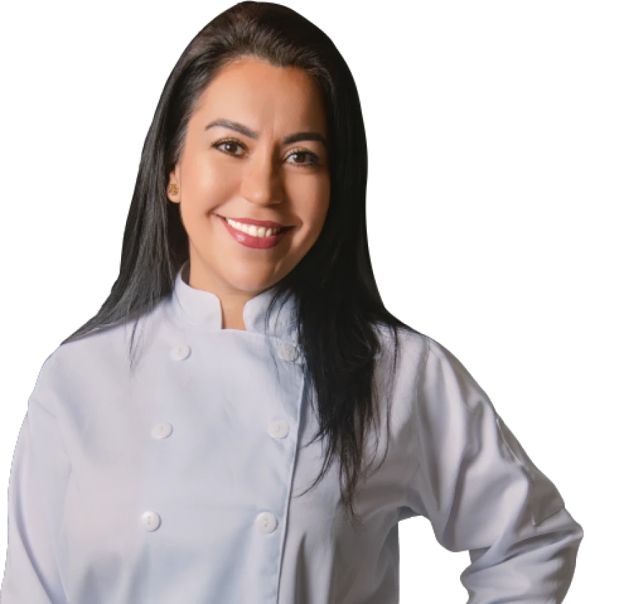 avec Chef Elia Herrera